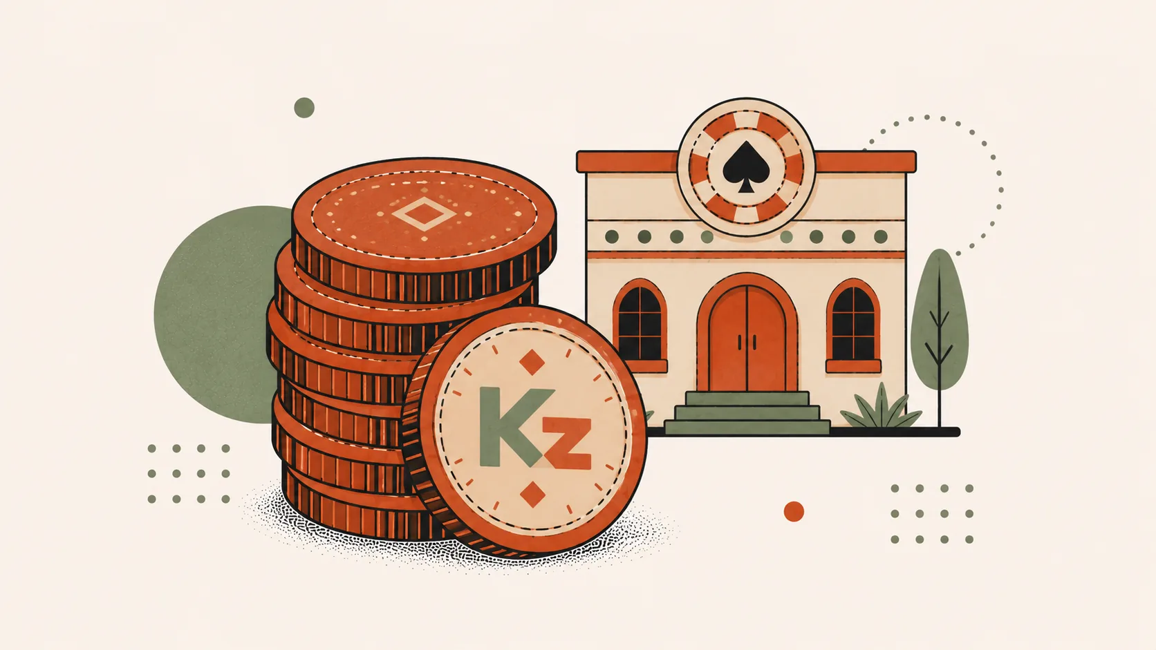 Ilustração editorial — dois smartphones lado a lado com ícones distintos no ecrã e seta bidireccional entre eles, representando os dois serviços Movitel Money e E-Mola